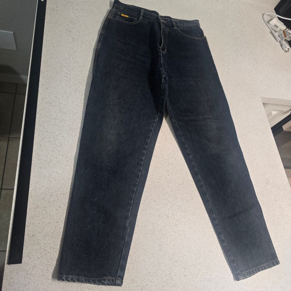 Puma Sport Men's Jeans Dark Wash Denim 5 Pocket Straight Fit Size 31